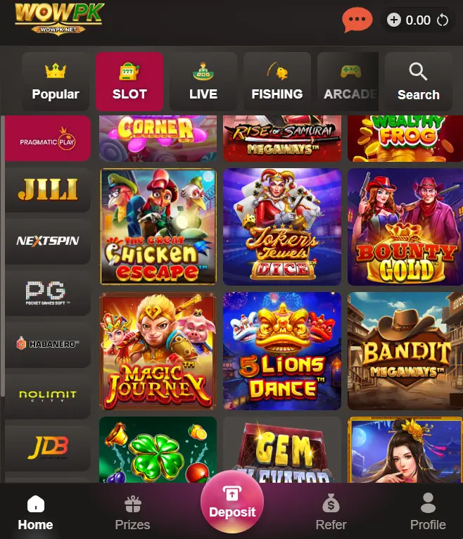 Wowpk game download